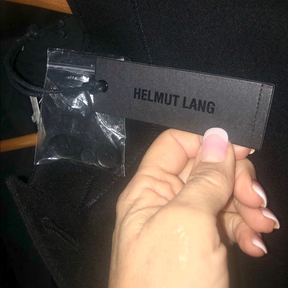 Helmut Lang Felted Flannel Military Jacket NWT - Picture 3 of 5